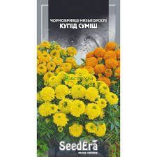 Квіти Чорнобривці Купід суміш 000007386#326850    фото