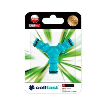 З'єднувач потрійний 'CELLFAST', 50-205, 1/2&rdquo; 000002814#000003372 фото