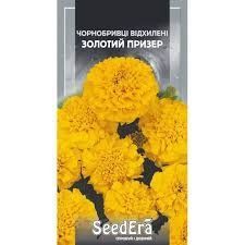 Квіти Чорнобривці відхилені Золотий Призер Seedera 000007386#326840    фото
